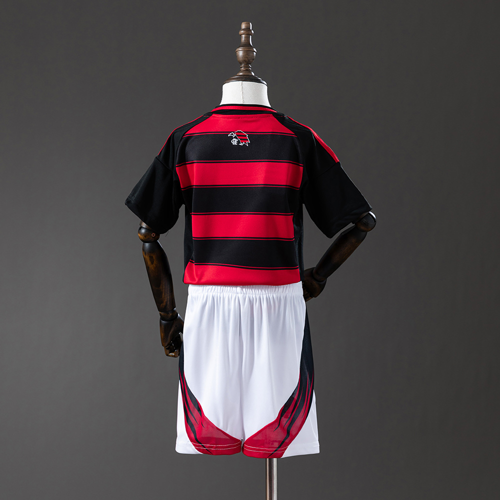Flamengo Principal Kids 2025/26 — costas