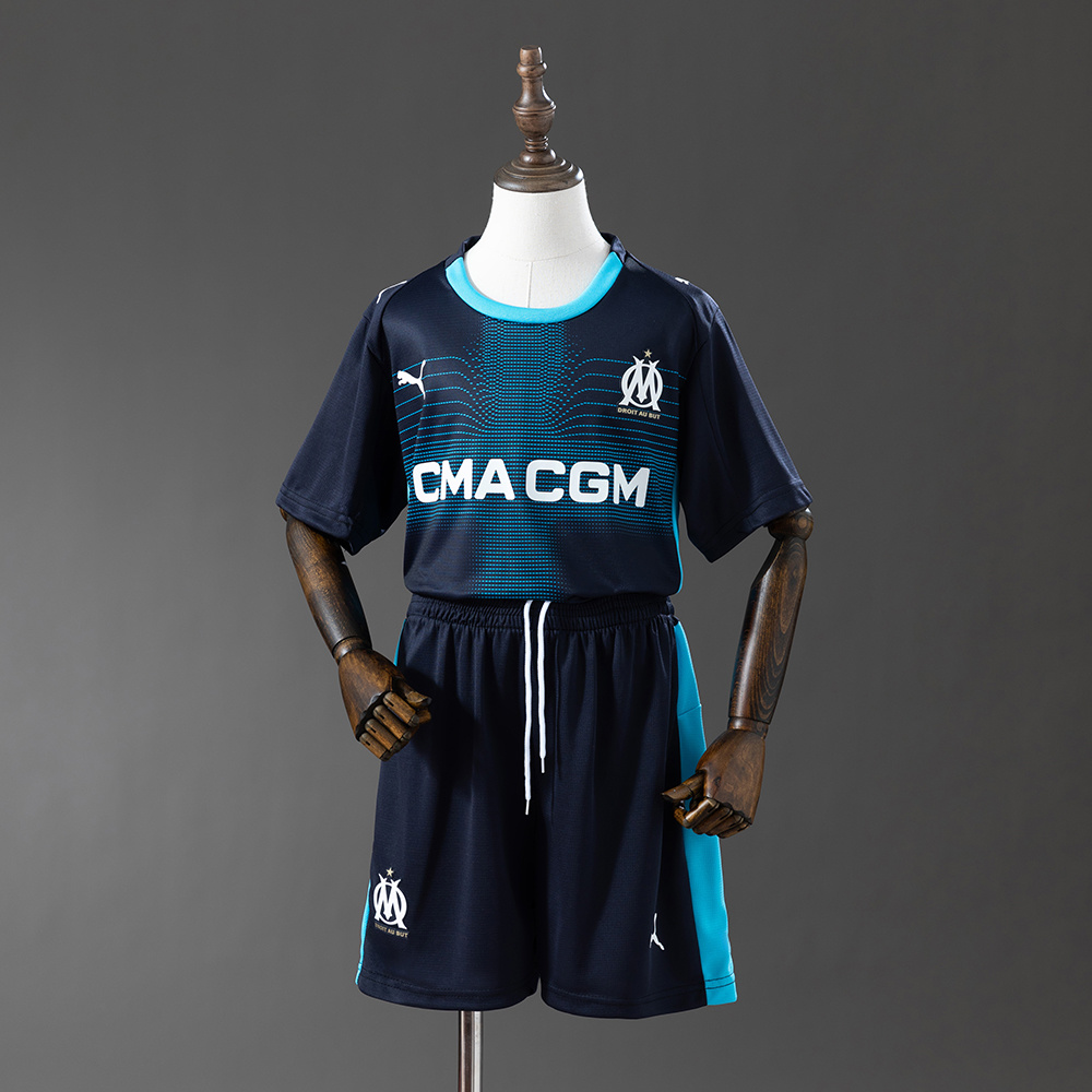 Olympique Marseille Alternativa Kids 2025/26 — frente