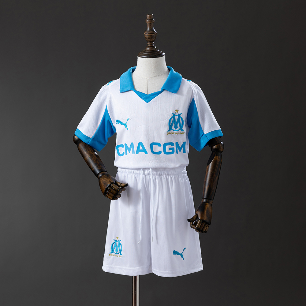 Olympique Marseille Principal Kids 2025/26 — frente