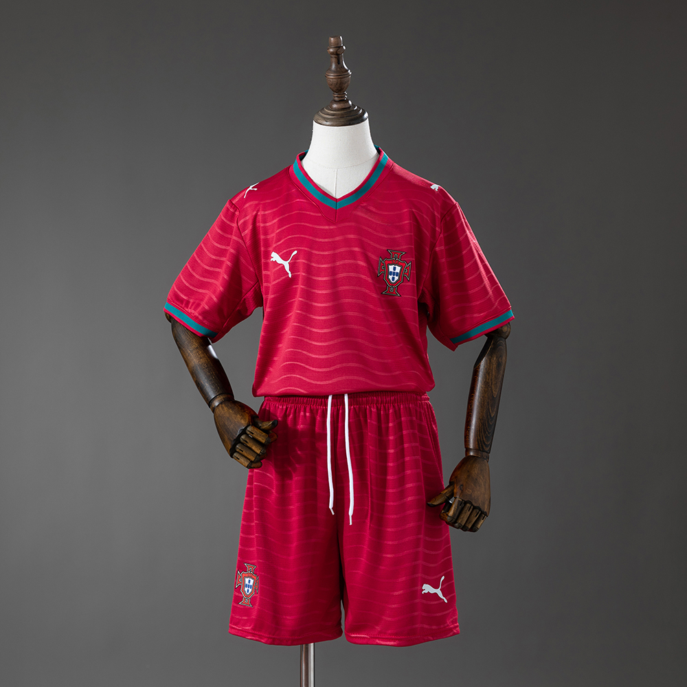 Portugal Ronaldo #7 Principal Kids 2025/26 — frente