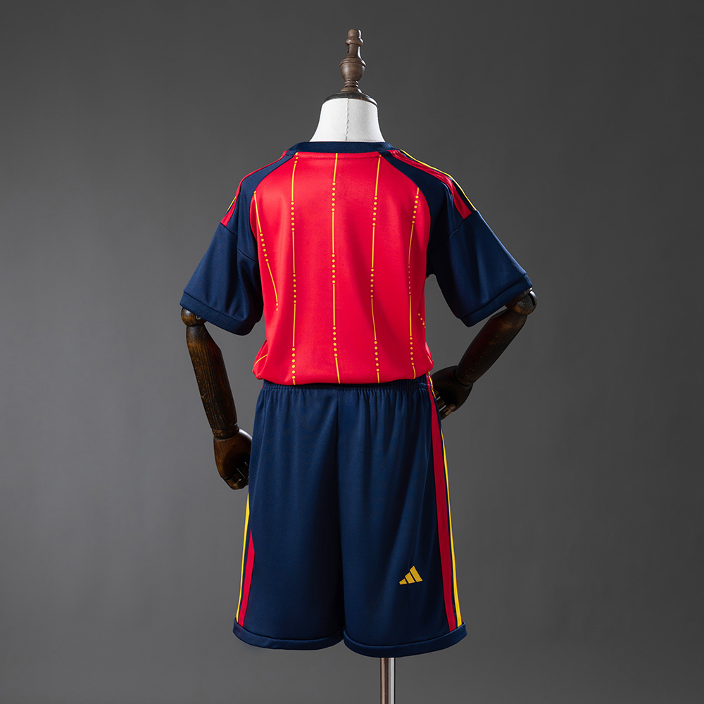 Espanha Principal Kids 2025/26 — costas